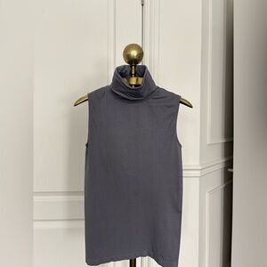 Gray Sleeveless Top
